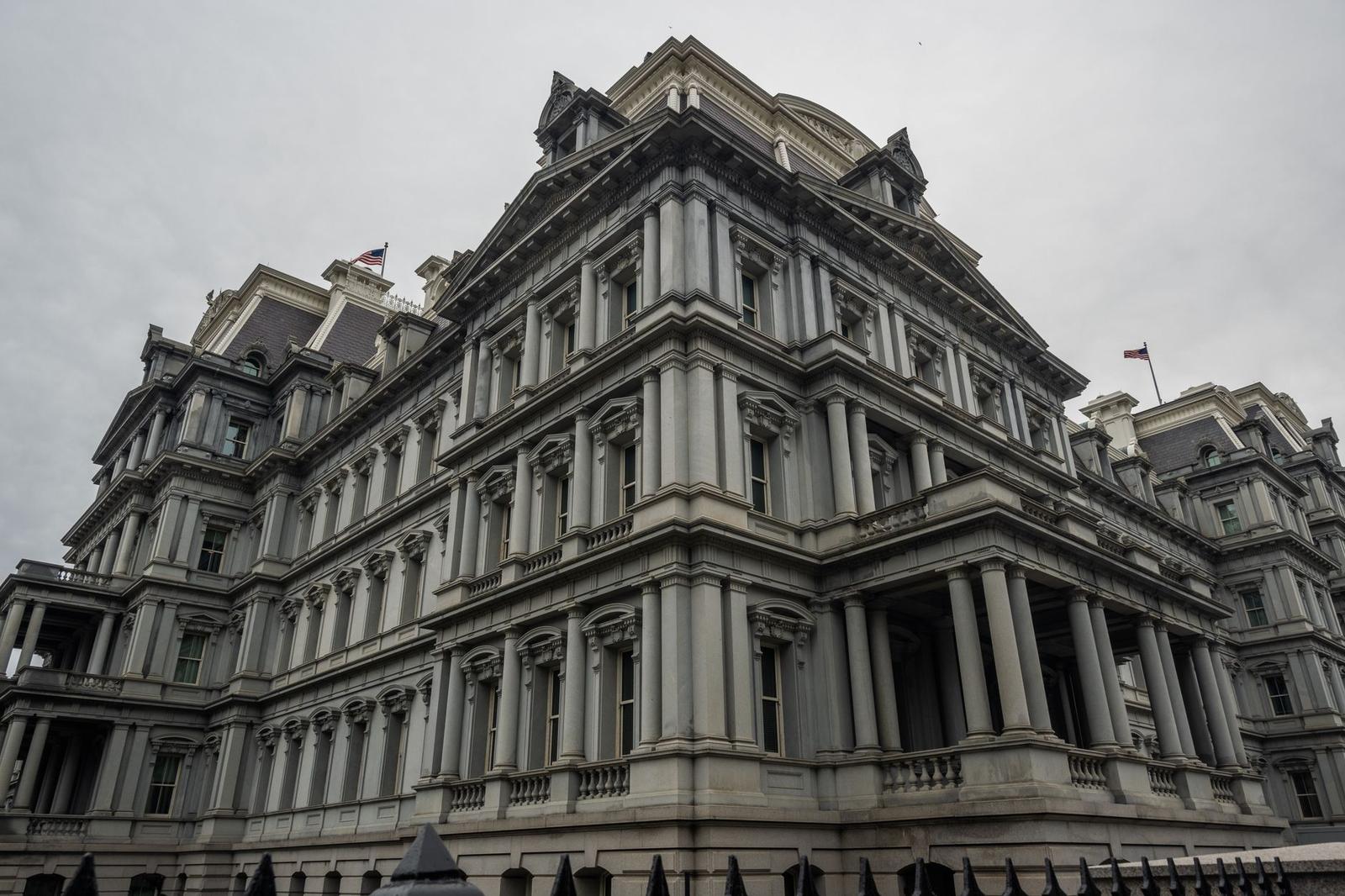 Clouds over Ornamented Building